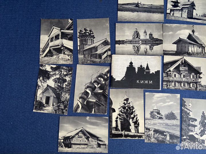 Кижи набор открыток времён СССР 1967 год