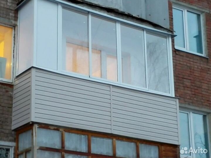 Остекление качественно раздвижное