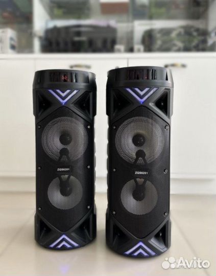 Колонка Speaker ZQS-6201 с микрофоном