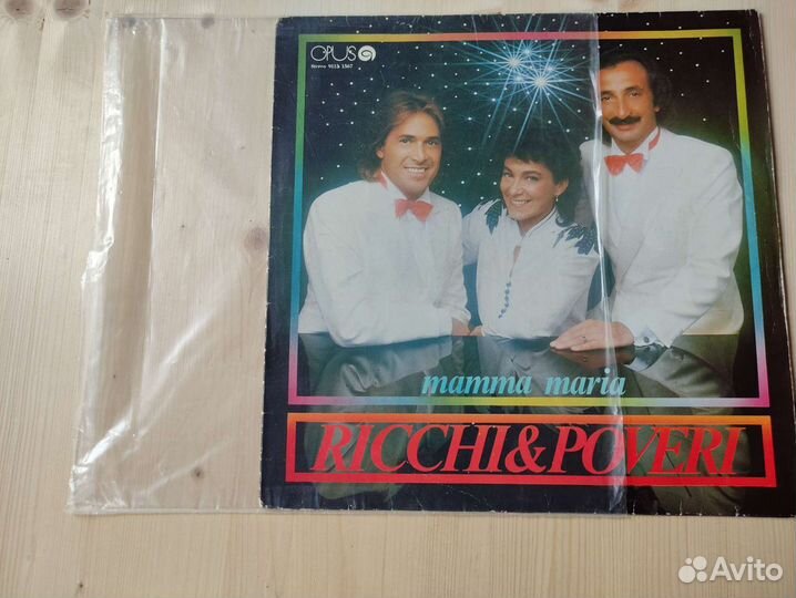 Пластинка винил Ricchi Poveri 1982