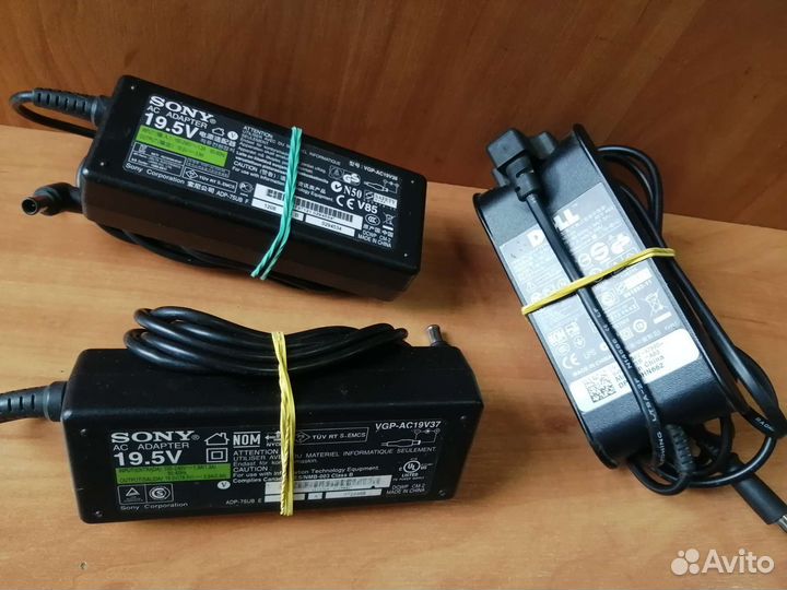 Блок питания для ноутбука Sony Dell HP оригинал