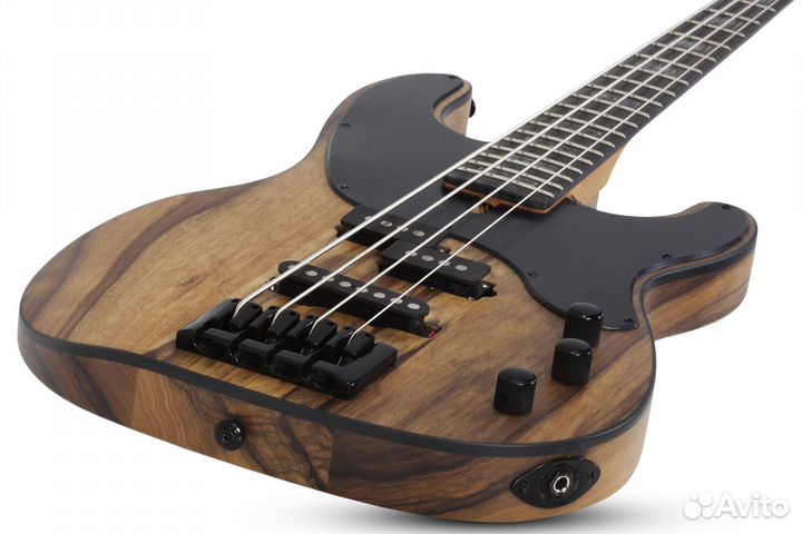 Бас-гитара Schecter model-T 4 exotic black limba