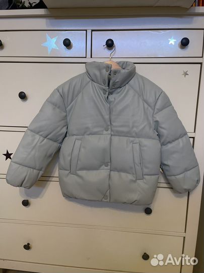 Детский пуховик zara