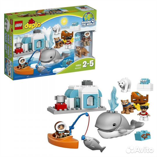 Лего Дупло 10803 Вокруг света: Арктика