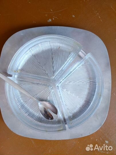 Блюда хрусталь