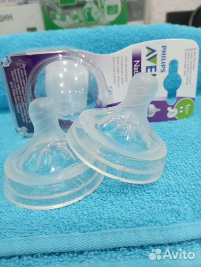 Соски бутылочные авент натурал