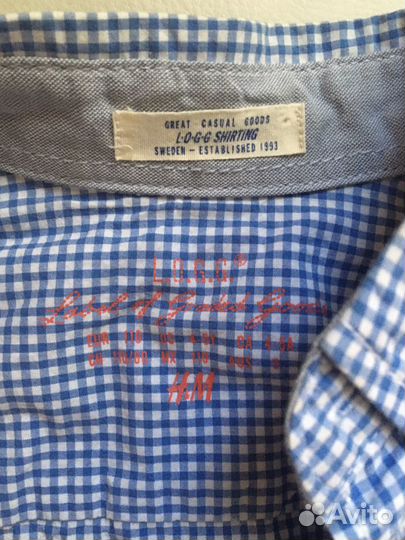 Рубашка на рост 110