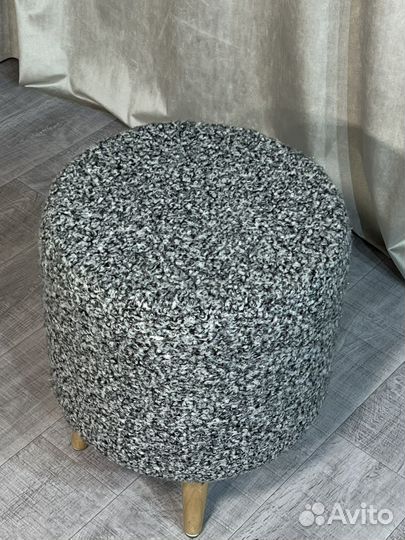 Пуф круглый букле
