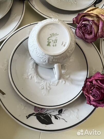 Сервиз кофейный вербилки СССР