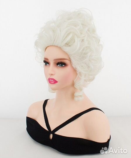 Карнавальный аксессуар парик маркиза