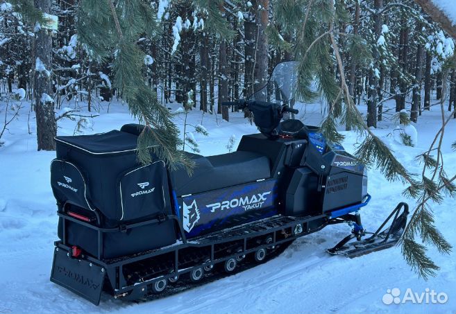 Снегоход promax yakut 500 long 2.0 4T 20 black