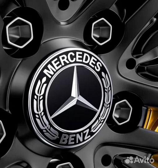 Динамические колпаки mercedes