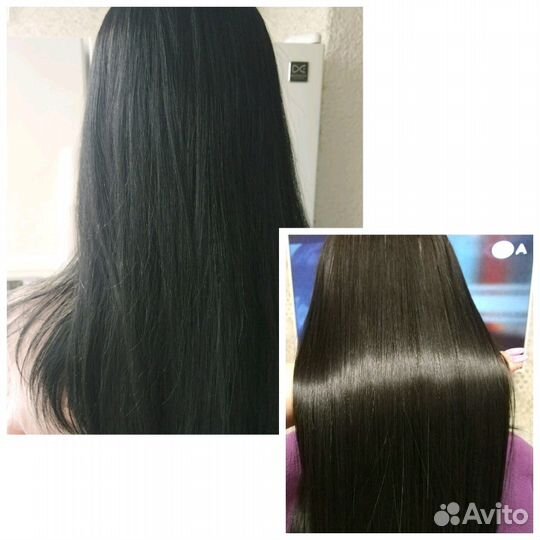 Кератиновое выпрямление и восстановление