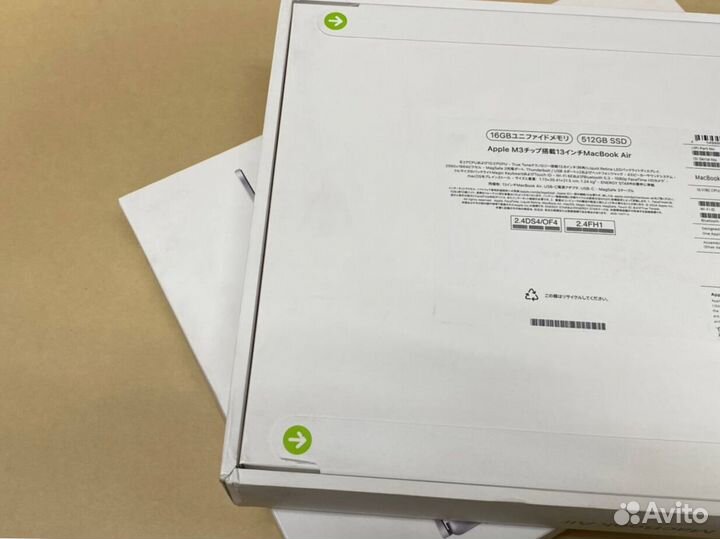 Macbook Air 13 M3 16GB 512 Ростест клавиатура