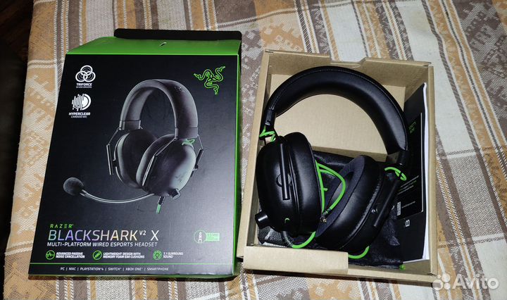 Наушники razer blackshark v2x