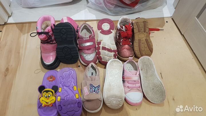 Обувь пакетом детская