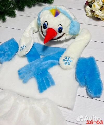Костюм снеговика для мальчика 116