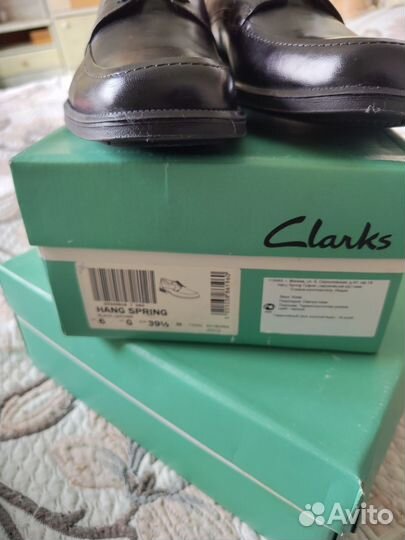 Туфли мужские clarks оригинал