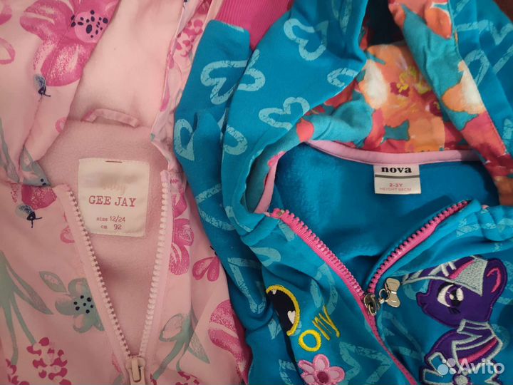 Вещи пакетом на девочку 92 98