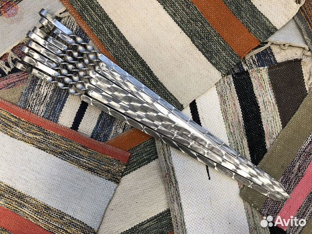 Набор шампуров для люля, курицы, рыбы