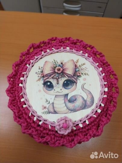 Корзины вязанные