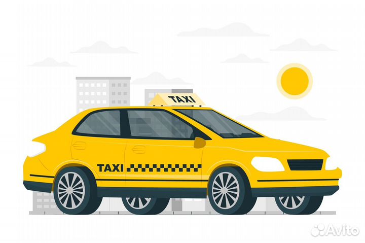 Работа водителем такси