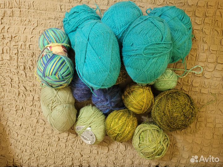 Пряжа нитки шерсть для вязания