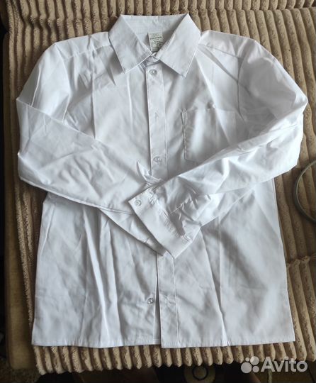 Рубашка белая, 152р-р