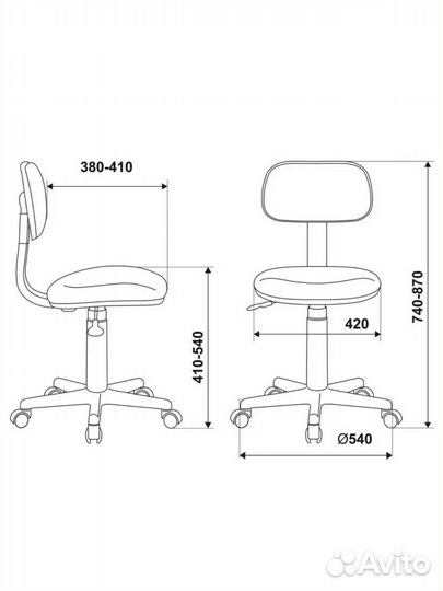 Компьютерное кресло детское