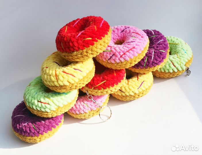 Брелок пончик