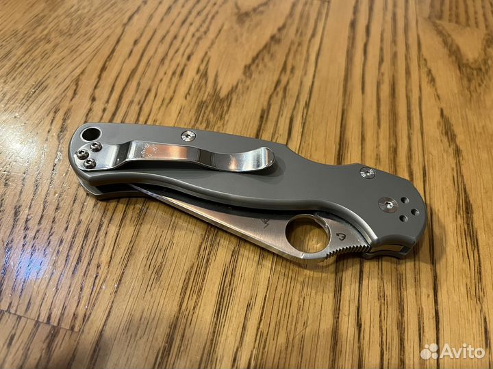 Нож Spyderco paramilitary 2 cpm s30v titan