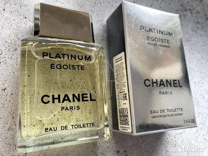 Chanel egoiste platinum 100 мл
