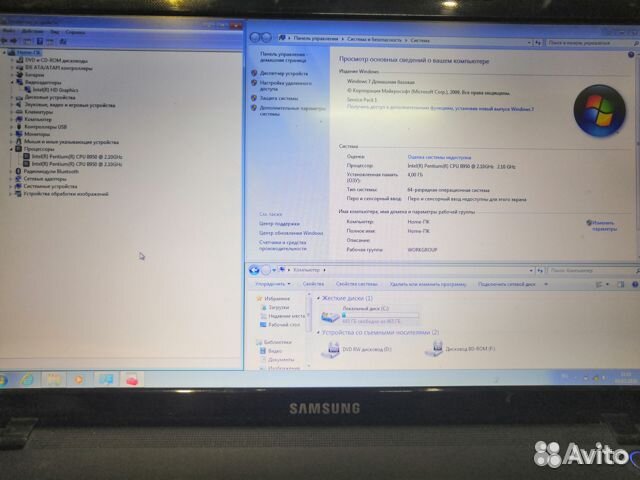 Ноутбук samsung 300E