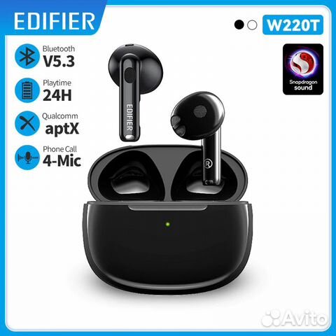 Edifier W220T TWS наушники новые