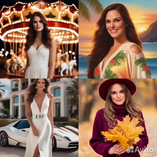 Фотосессия на выходя из дома, нейросеть арты