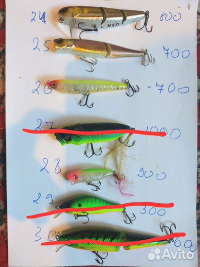 Воблеры Zipbaits и Megabass
