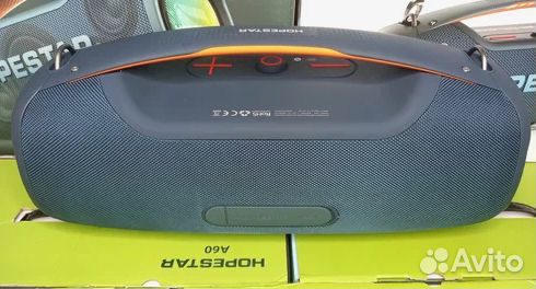 Мощная блютуз колонка Hopestar A60 синий Новинка