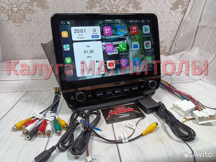 Магнитола Mitsubishi Pajero sport 2/32 Гб android