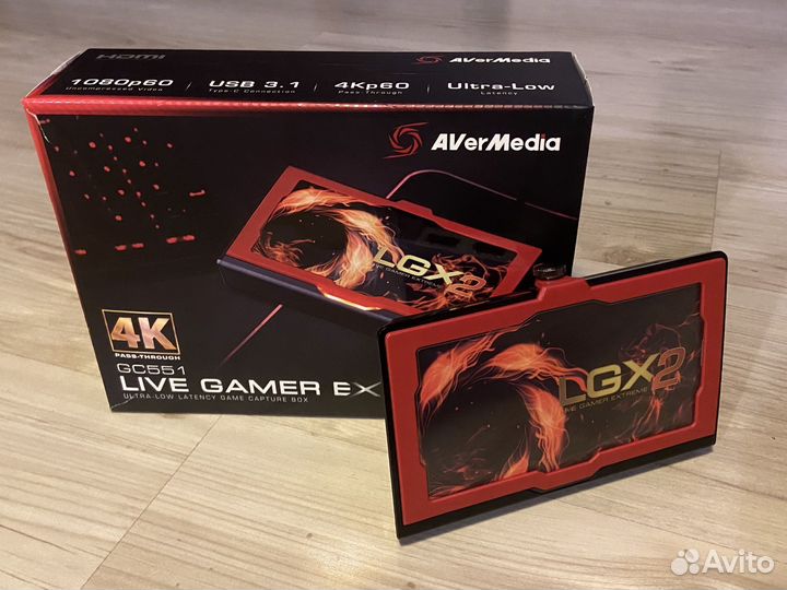 Карта захвата avermedia lgx2 gc551 4K