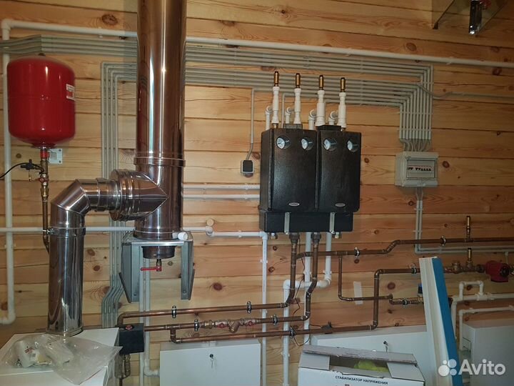 Монтаж водоснабжения, отопления, теплого пола