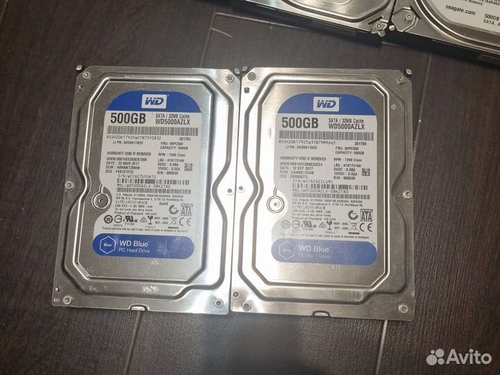Жесткий диск 500 гб, 1 трб