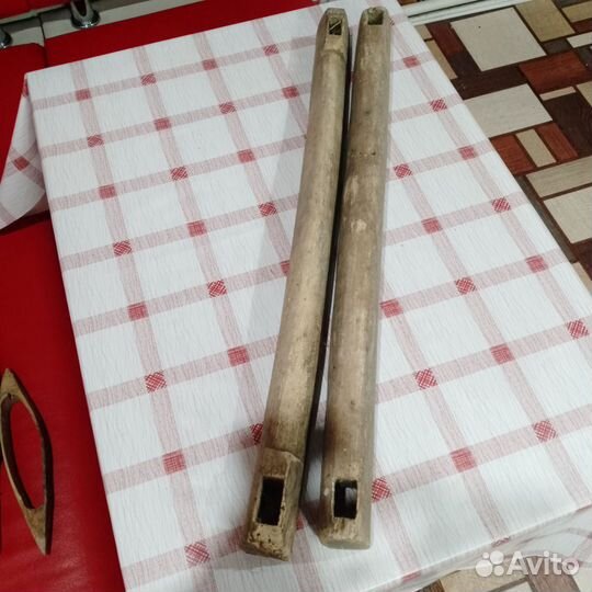 Набор деталей(7шт.)для старинного ткацкого станка