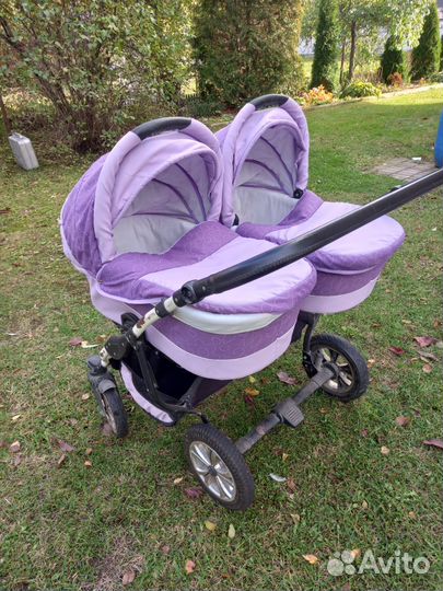 Коляска для двойни