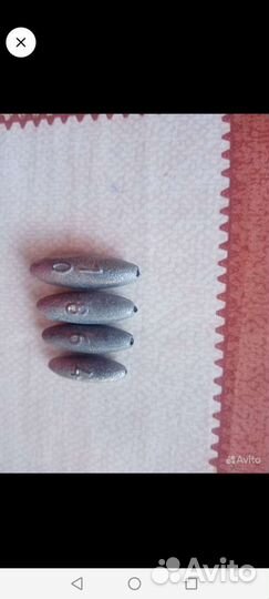 Набор грузил для рыбалки (жерлиц) 40шт