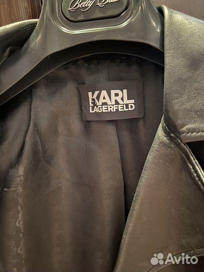 Кожаная куртка Karl Lagerfeld оригинал