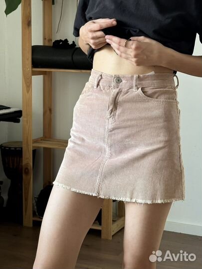 Юбка вельветовая