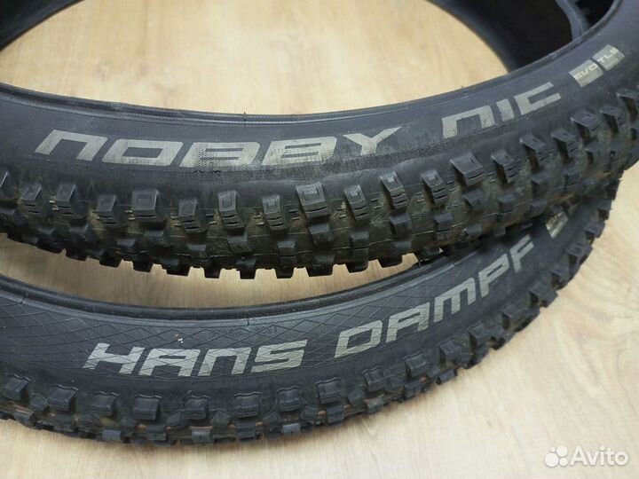 Покрышки Schwalbe 27.5 Hans Dumph Nobby Nic