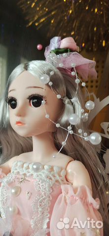 Шарнирная Кукла BJD. Высота 45см