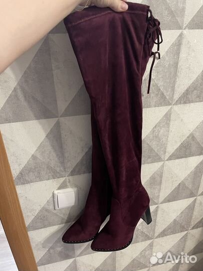 Сапоги ботфорты