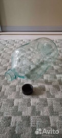 Бутыль стеклянная 10 литров